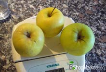 Menú de recetas: manzanas Golden para la Tarta Tatin.