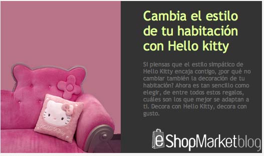 Decora tu habitación con Hello Kitty