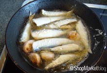 Menú de recetas: doramos las sardinas pasadas por harina