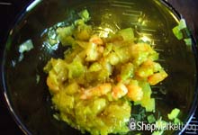 Menú de recetas: ya tenemos el relleno de la merluza preparado