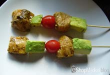 Menú de recetas: las brochetas ya salteadas