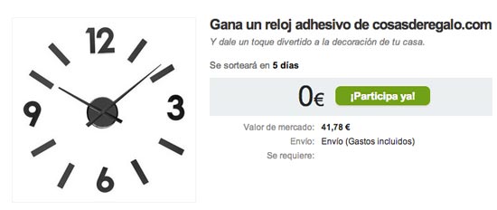 Concurso de regalos