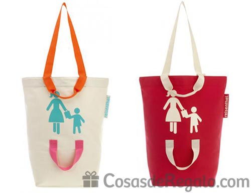 Bolsa de la compra para madre e hijo